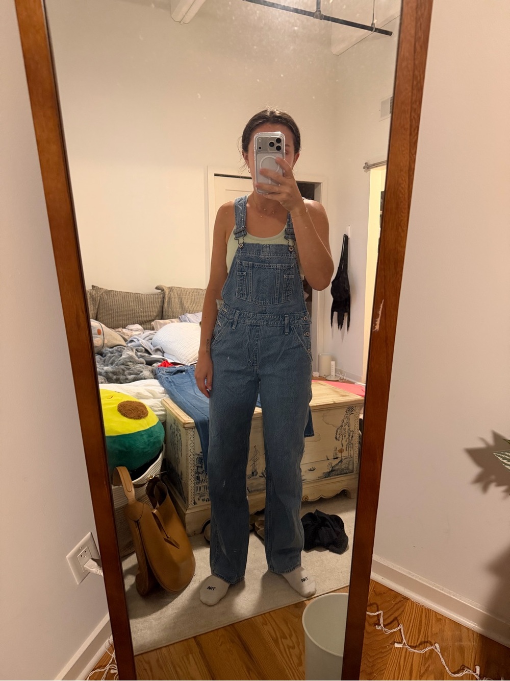 Abercrombie & Fitch Blue Denim Women's Overalls